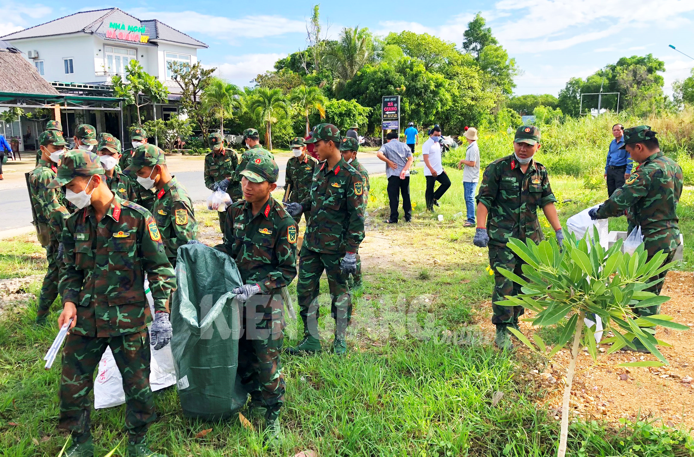 Nông dân TP. Hà Tiên thi đua xây dựng mô hình phát triển kinh tế